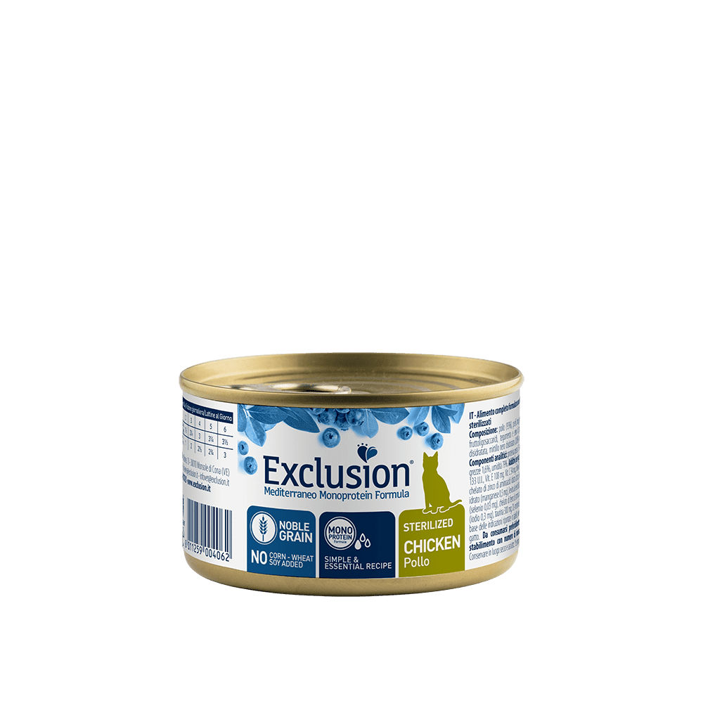 Mokra karma dla kota Mediterraneo dla kotów wysterylizowanych kurczak 85g